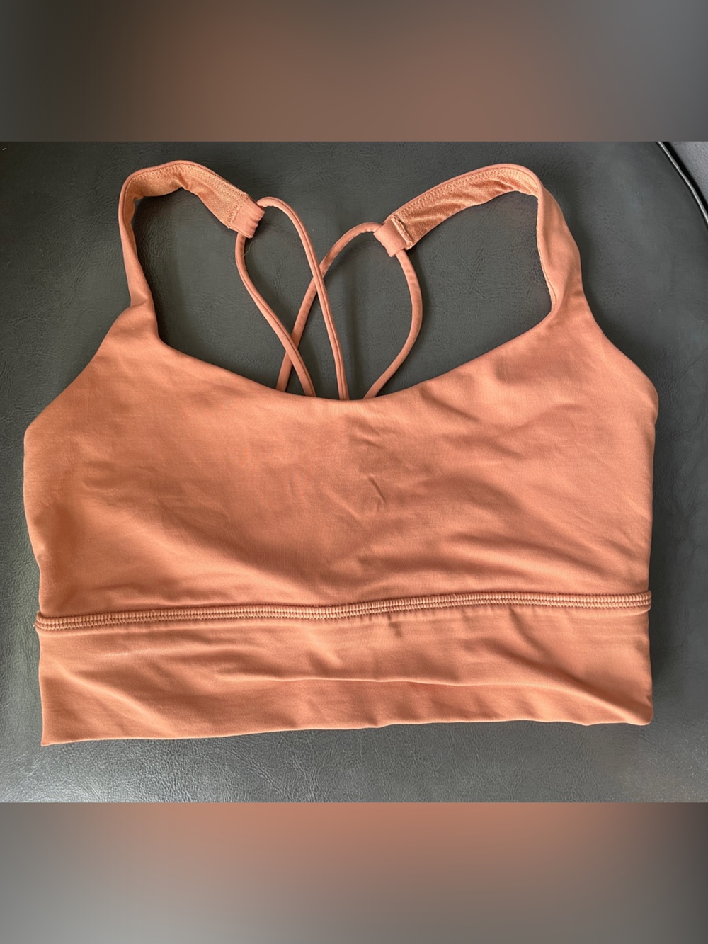 Lululemon Women's Strappy Back Sports Bra Free to Be Size 6